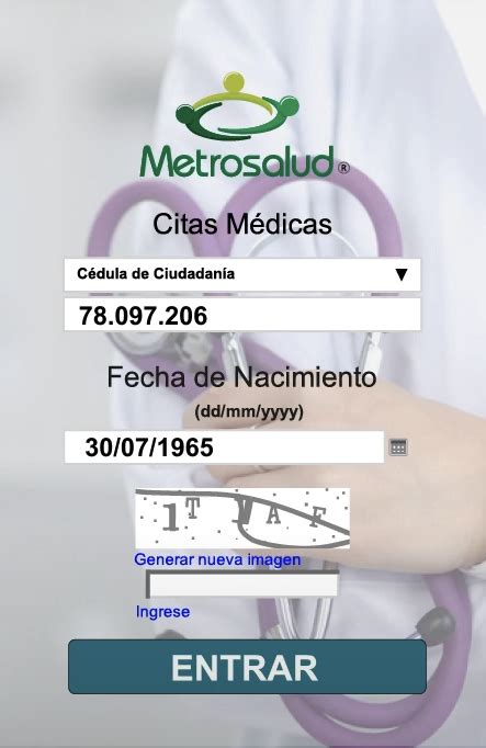 CITAS ODONTOLÓGICAS METROSALUD